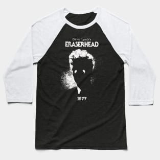 David Lynch's Eraserhead 1977 Design Baseball T-Shirt